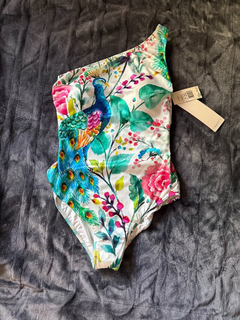 Gottex Mariyuka One Shoulder One Piece swimsuit NWT